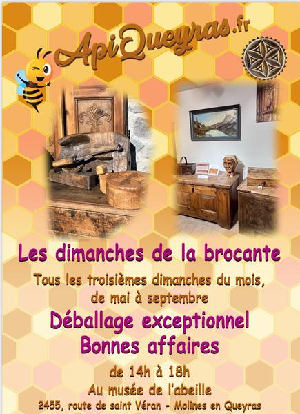 Les dimanches à la brocante_Molines-en-Queyras