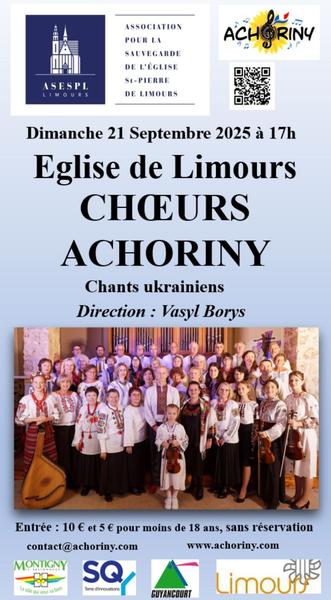 Concert des Choeurs ACHORINY à l