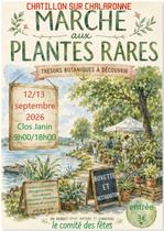 Marché aux plantes rares