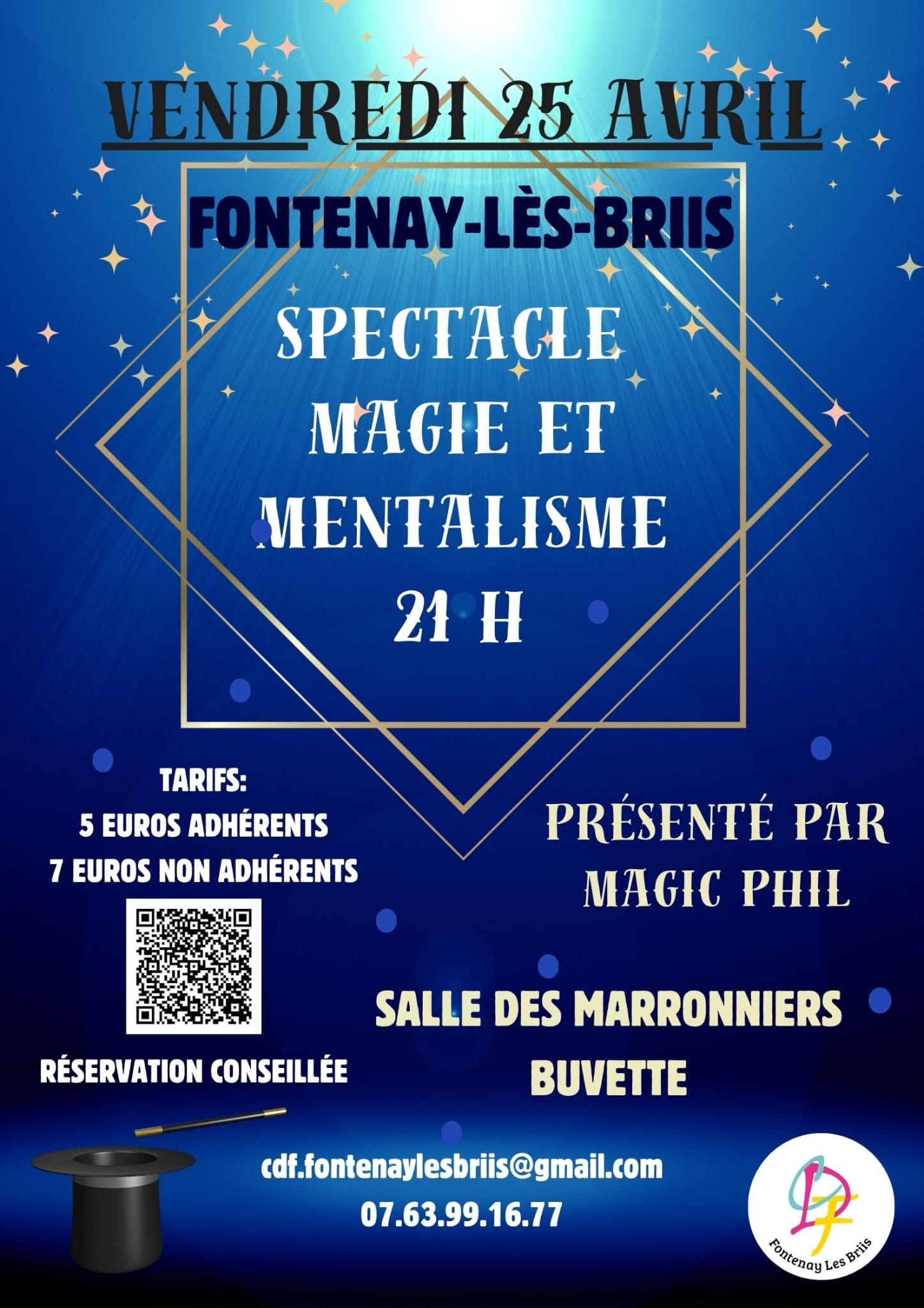 Soiru00e9e Magie Mentalisme u00e0 Fontenay-lu00e8s-Briis