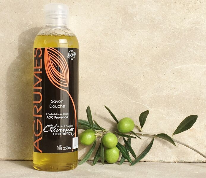 Savon douche agrumes