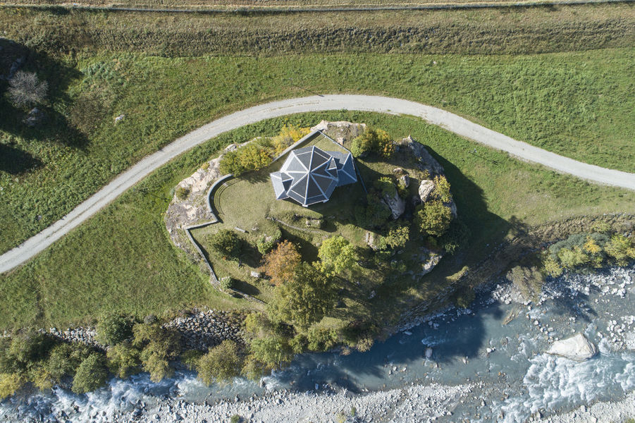 vue du ciel chapelle
