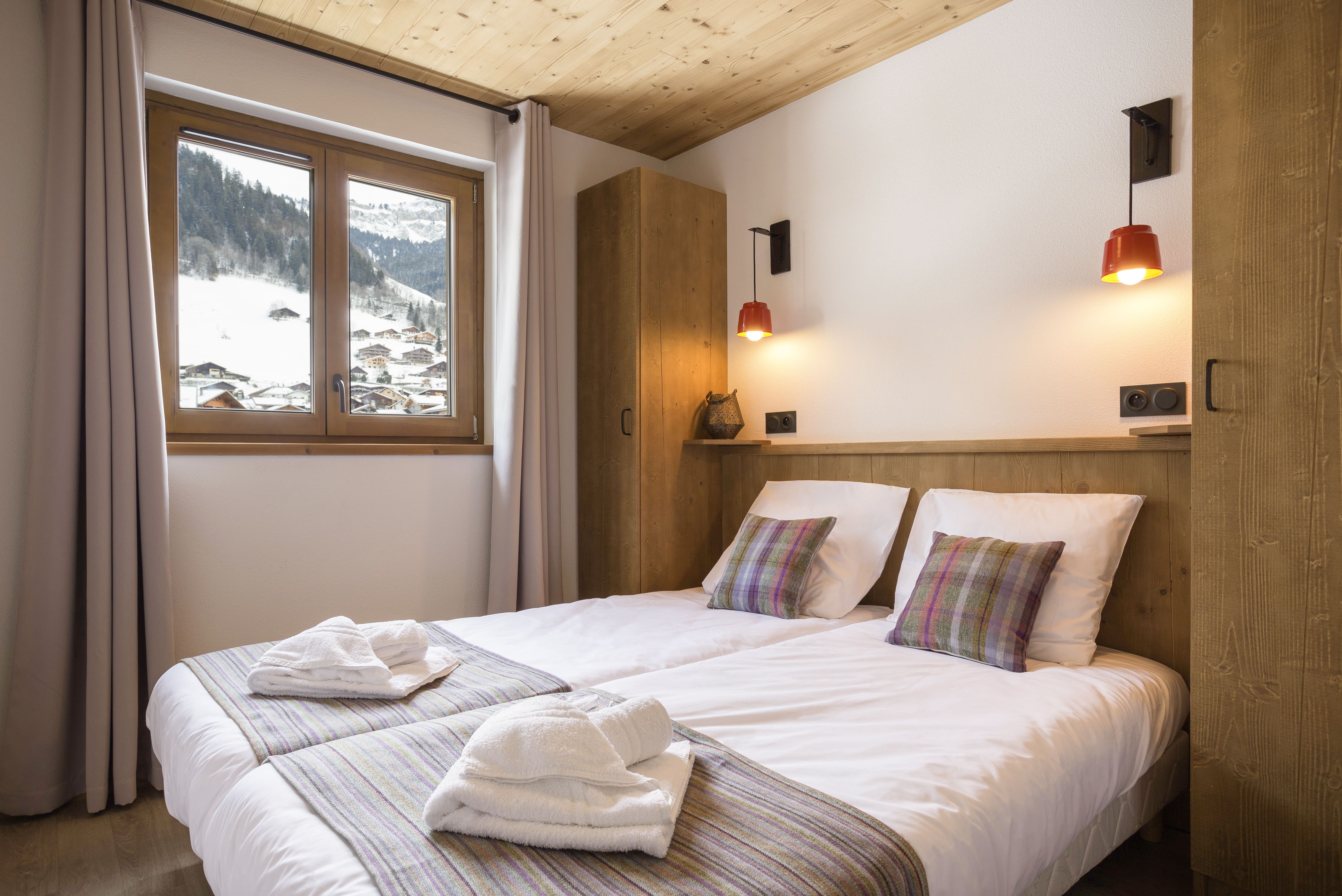 Chambre double de la Clé des Cimes - Arêches- Beaufort