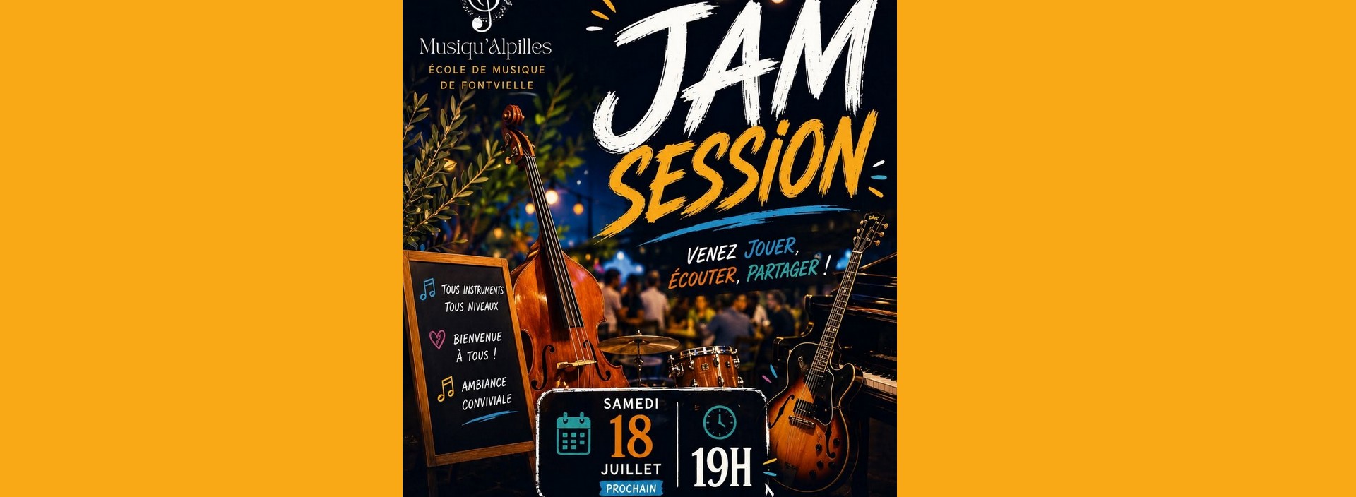École de Musique de Fontvieille - Jamm Session