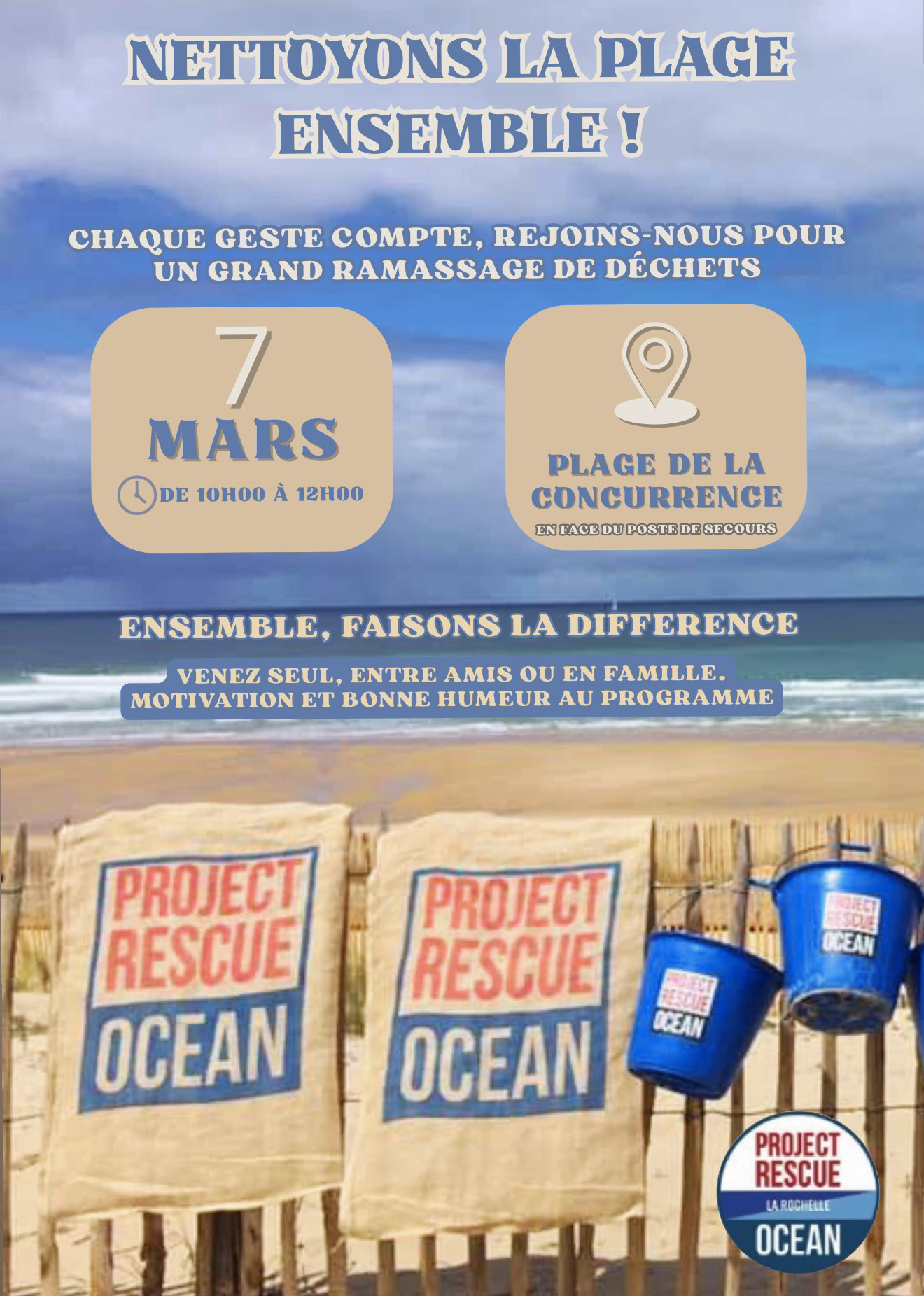 Animation - Nettoyage de plage