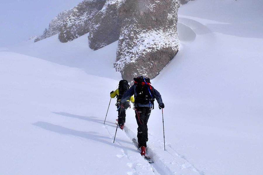 Ski de randonnée hiver