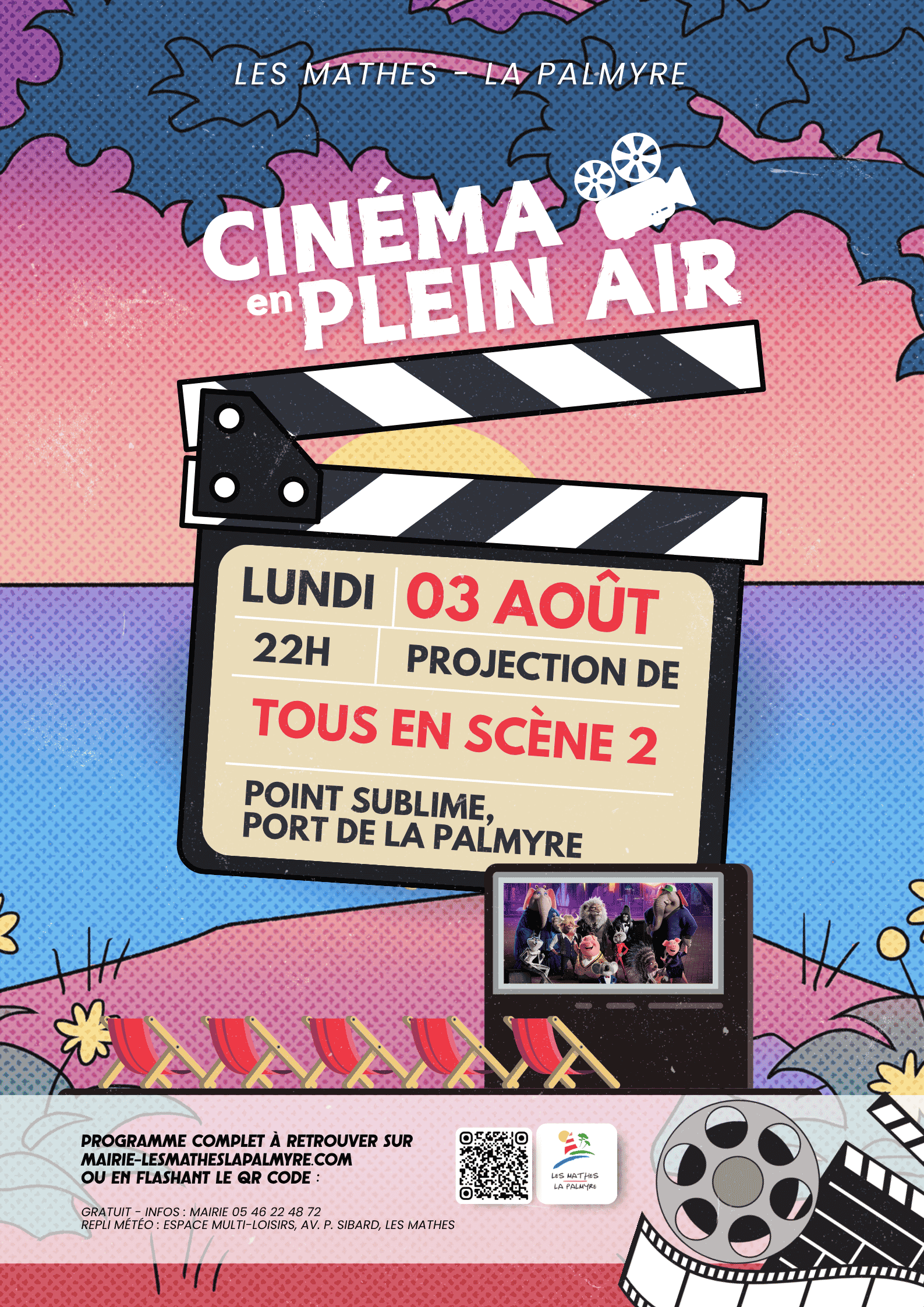 Cinéma en plein air - Tous en scène 2