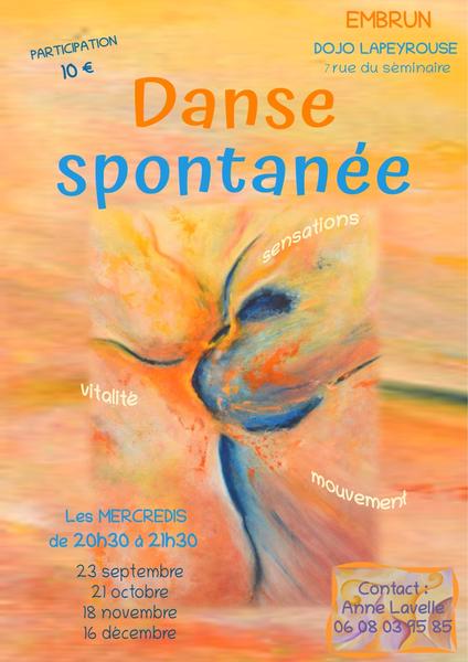 Séance de danse spontanée