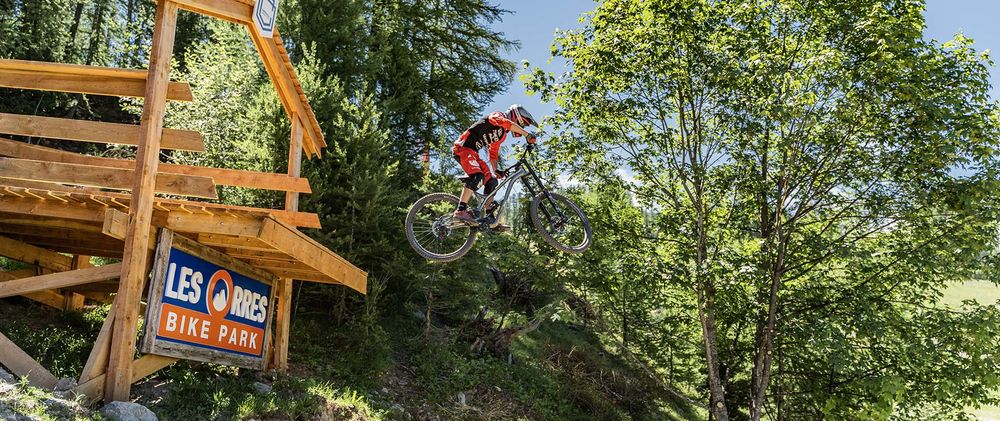 Bike park Les Orres - © Willy Camus Bike park Les Orres - © Willy Camus