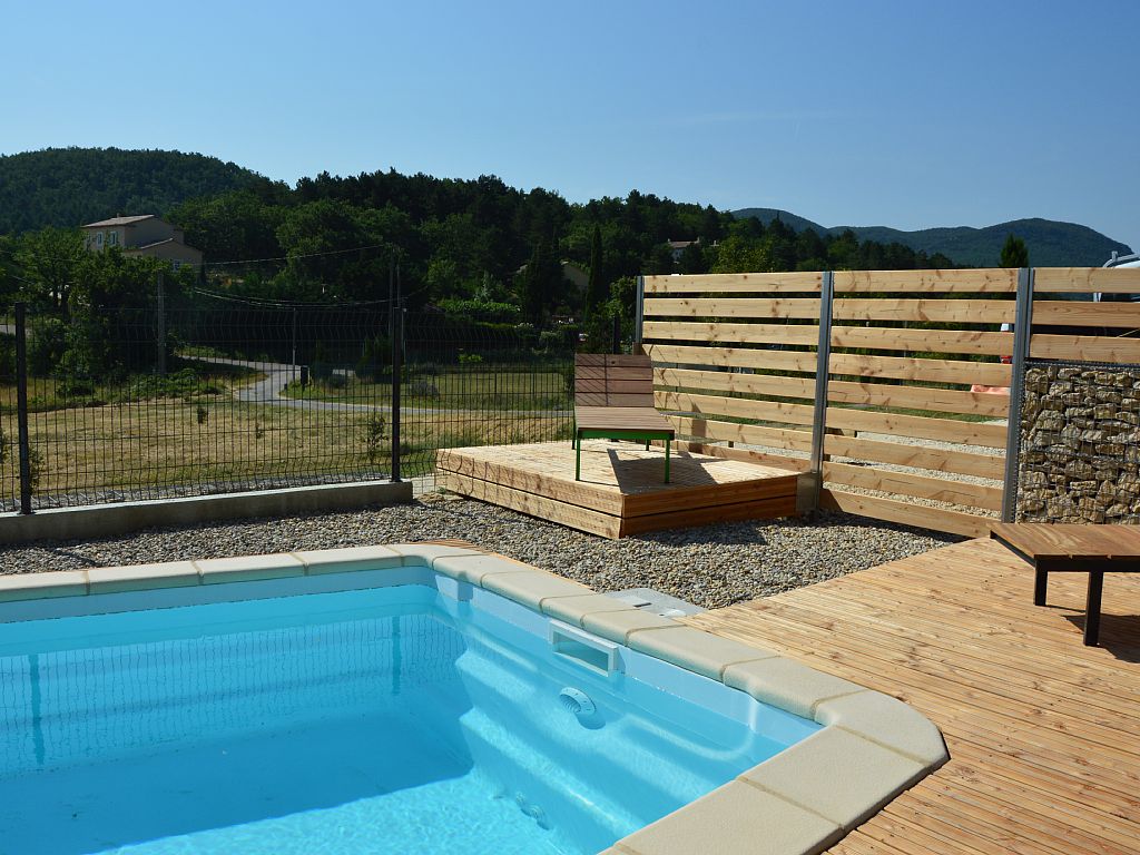 Vue de la piscine