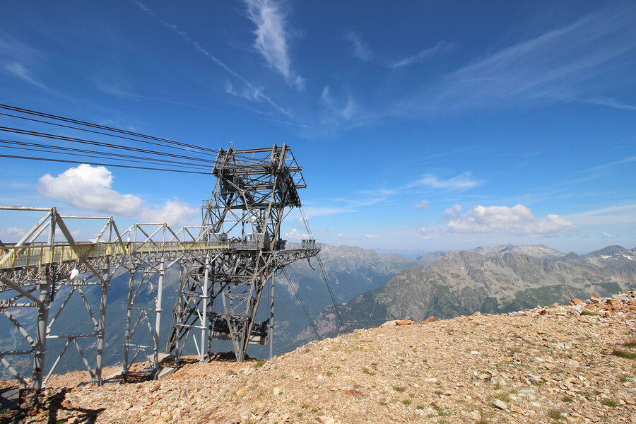 Arrivée dôme des rousses été