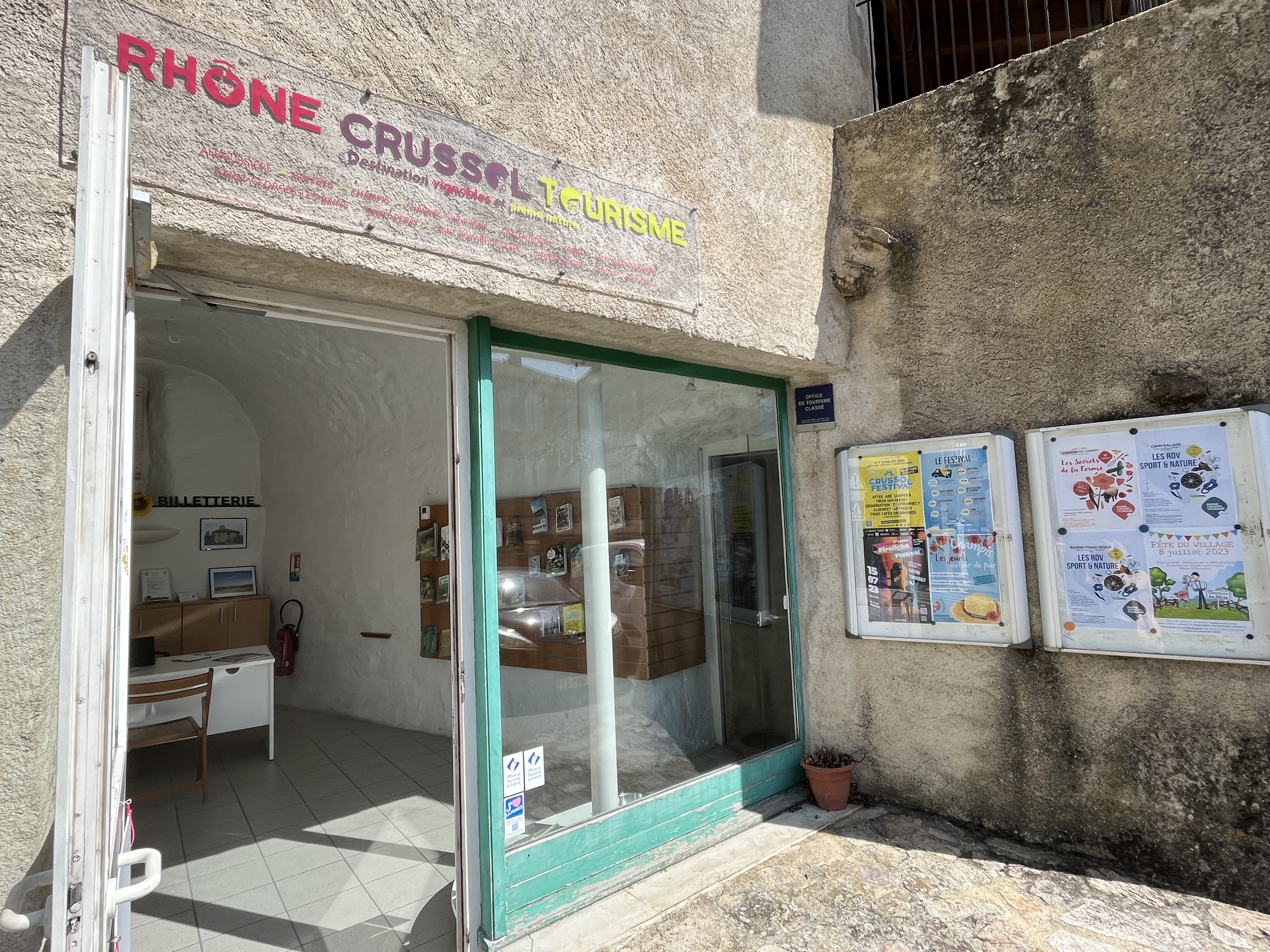 Rhône Crussol Tourisme - bureau d'Alboussière