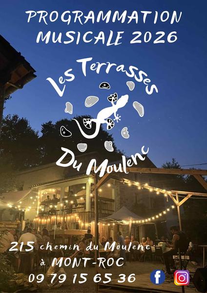 Concert aux Terrasses du Moulenc