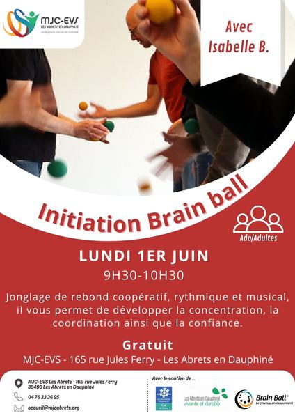 Atelier découverte Brain Ball