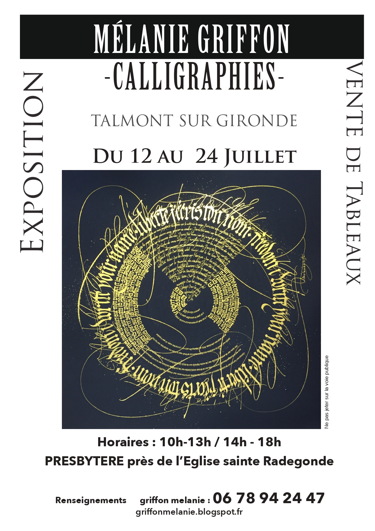 Exposition - Calligraphies