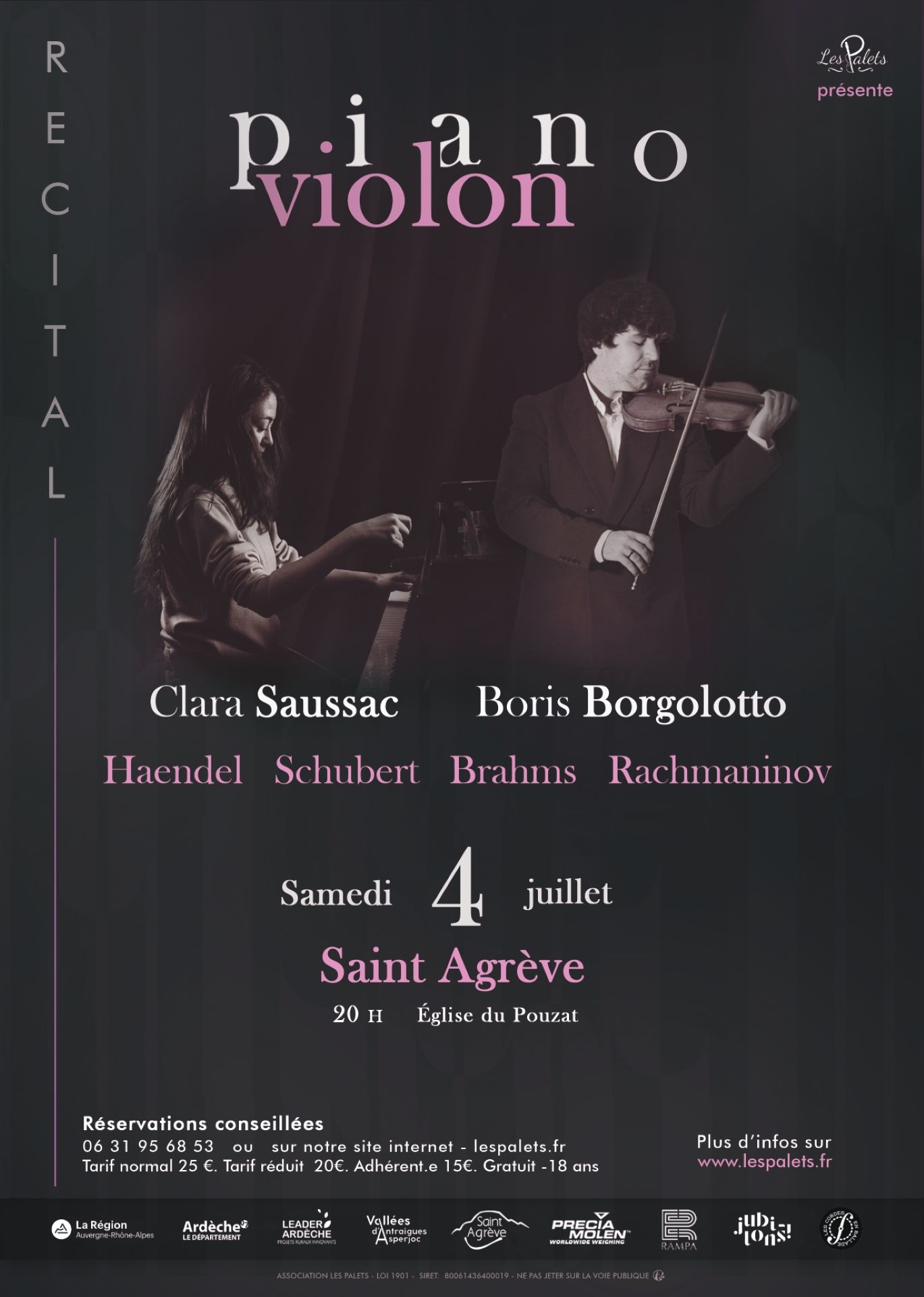 Concert : Récital Piano Violon