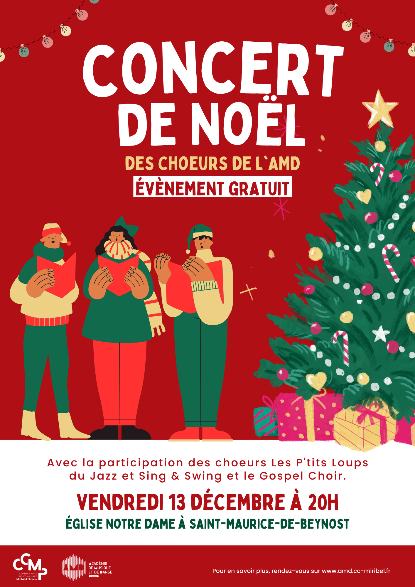 Concert de Noël avec le Choeurs de l'AMD_Beynost