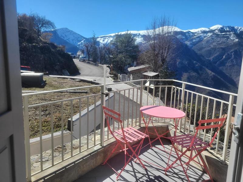 Gîte La Grange d'Anna n°2-Terrasse-Rimplas-Gîtes de France des Alpes-Maritimes