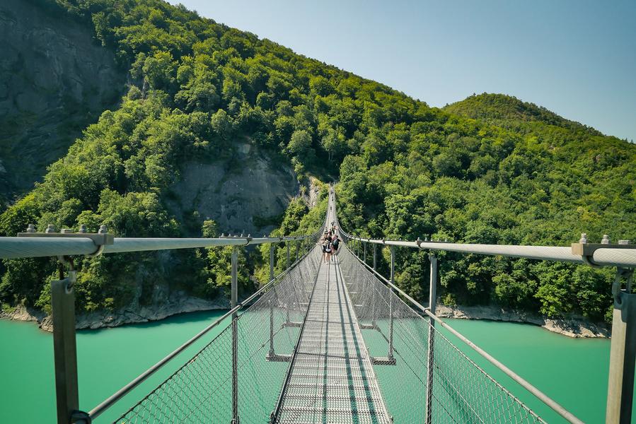 La passerelle du Drac_Mayres-Savel