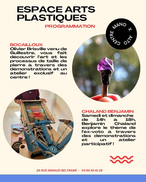Journées européennes des Métiers d'Art au Centre Mano x Alto_Ollioules