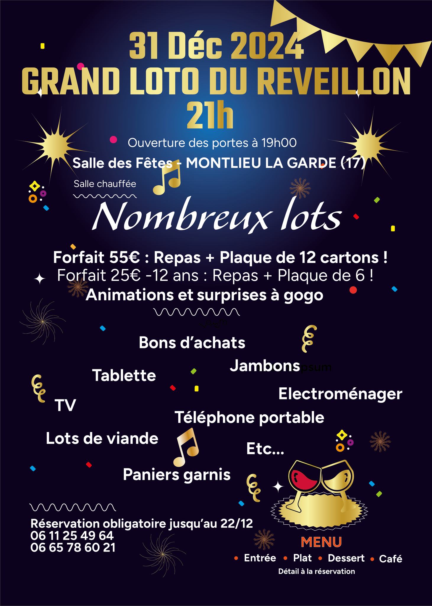 Grand Loto du réveillon