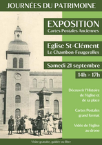 EXPOSITION PATRIMOINE : Cartes Postales Anciennes Grand Format