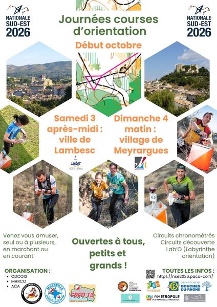 Course nationale de sprint en course d’orientation