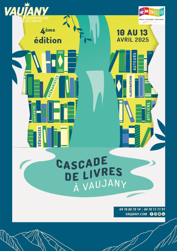 Festival littéraire : Cascade de livres_Vaujany