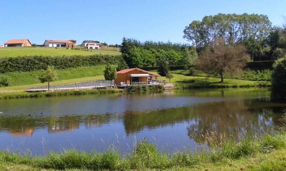 Chalet avec Etang