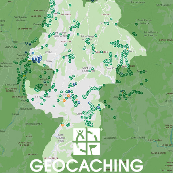Geocaching en Ardèche