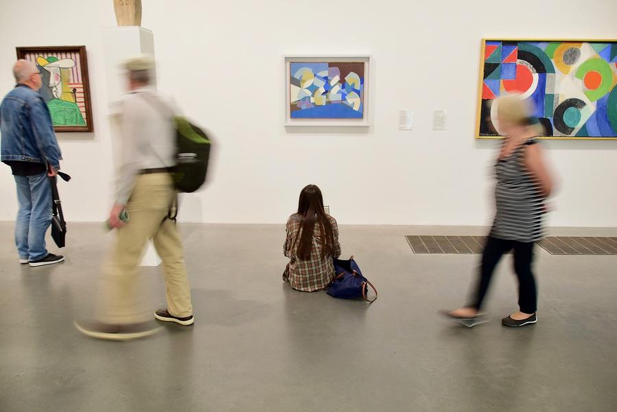 Exposition à la galerie d'art du quai