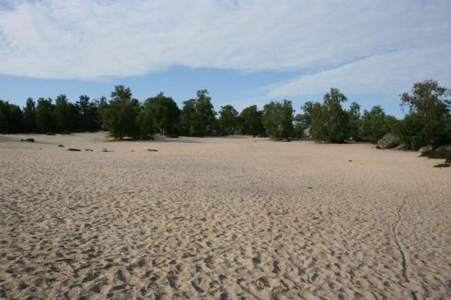 Les sables du massif des trois pignons