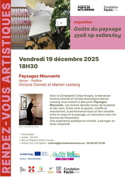 Danse Théâtre - "Paysages Mouvants"