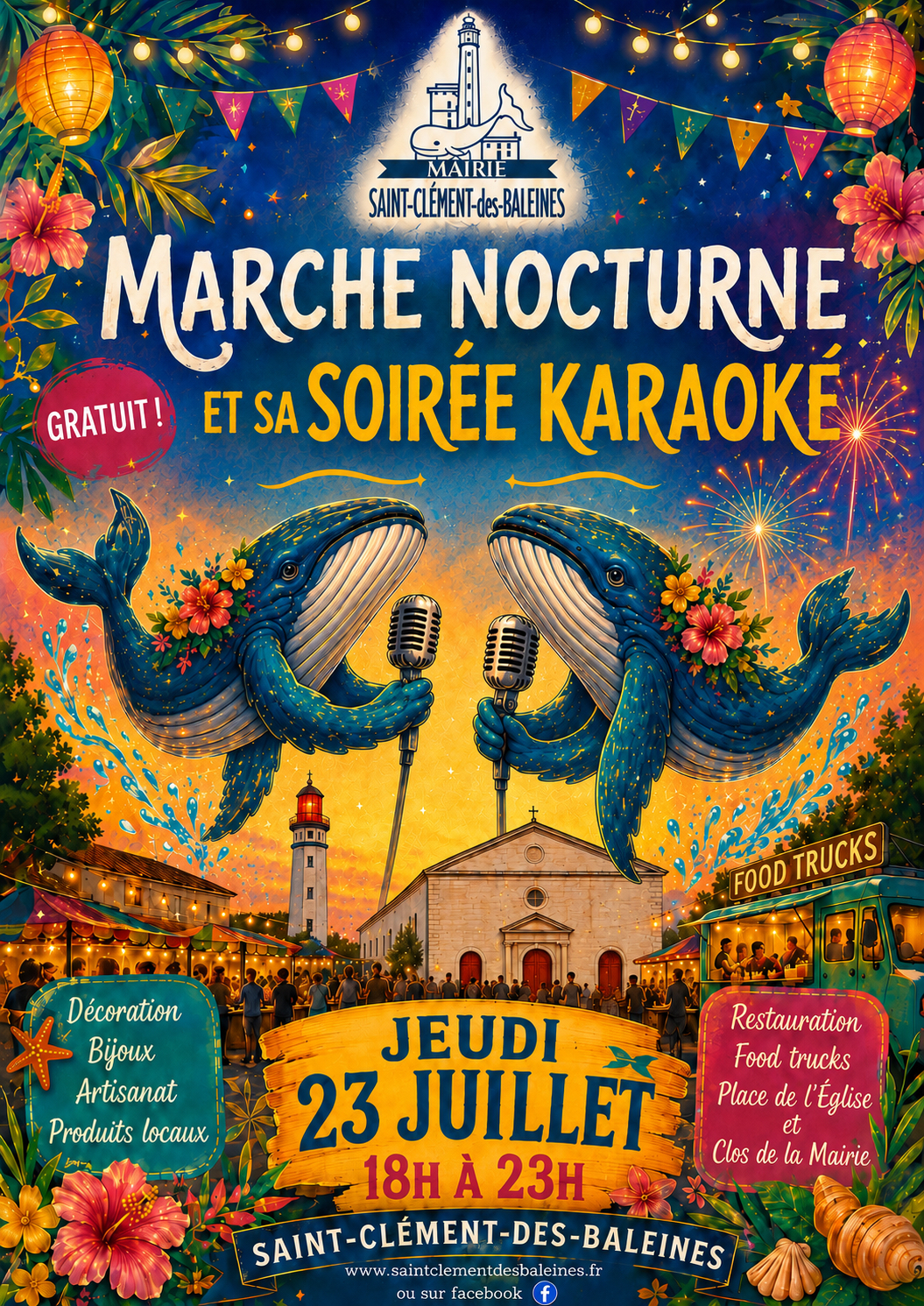 Marché nocturne - Soirée Karaoké