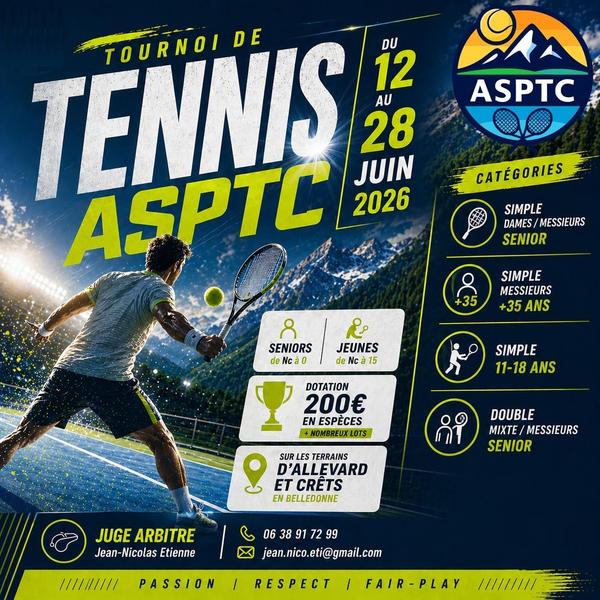 Tournoi de Tennis Allevard St Pierre  NC - 0