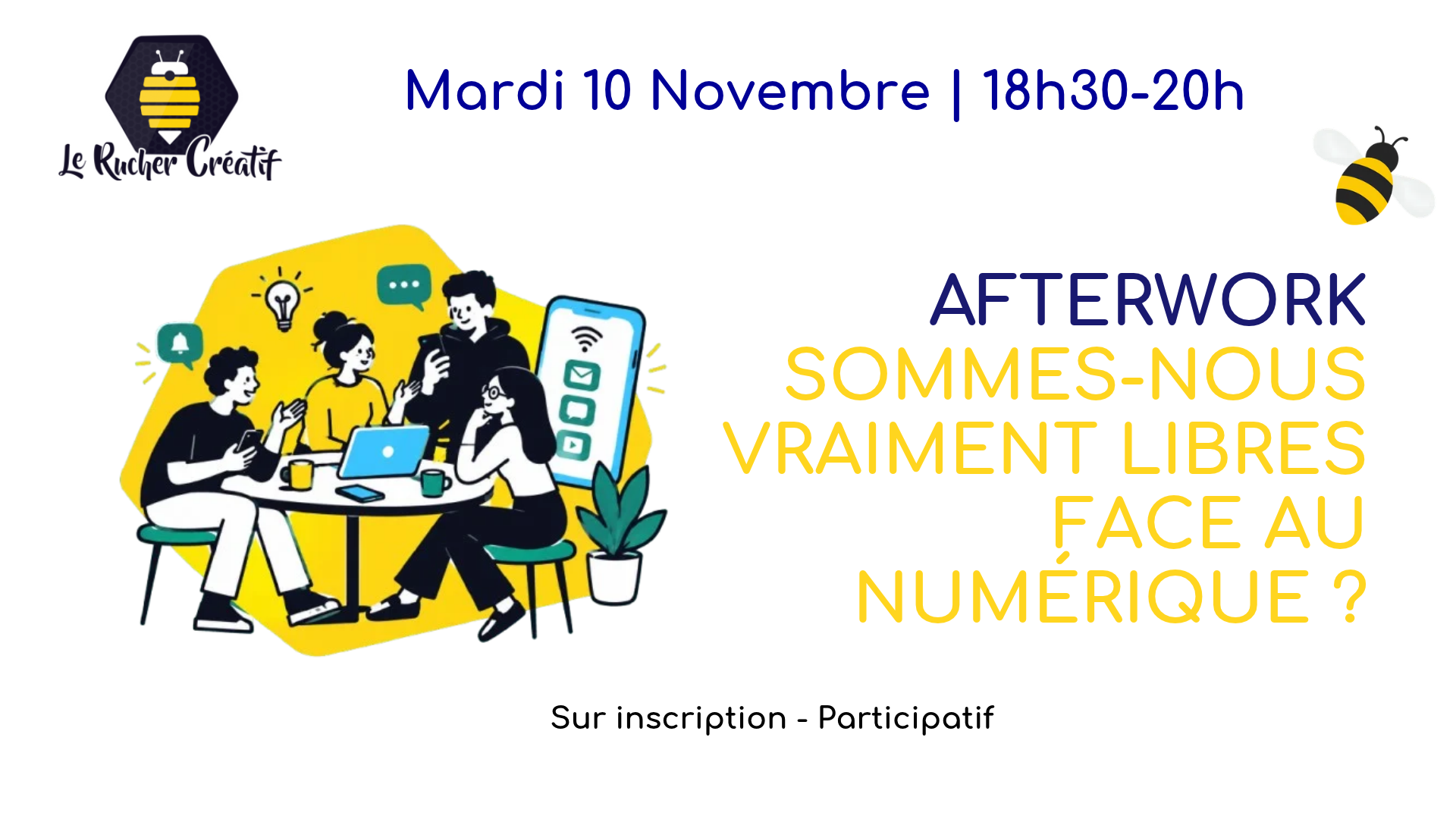 Afterwork : Sommes-nous vraiment libres face au numérique ?