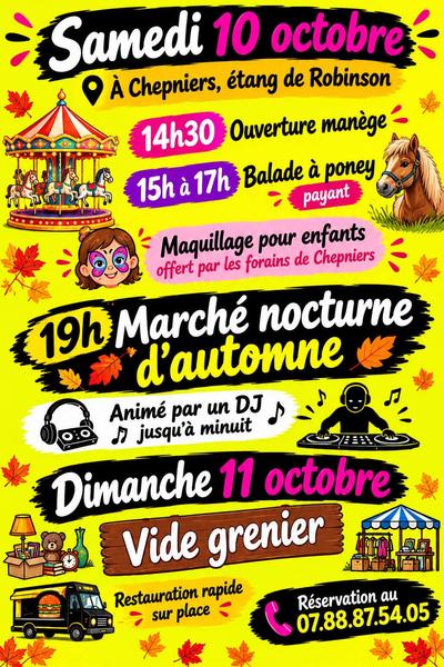 Marché Nocturne d'Automne