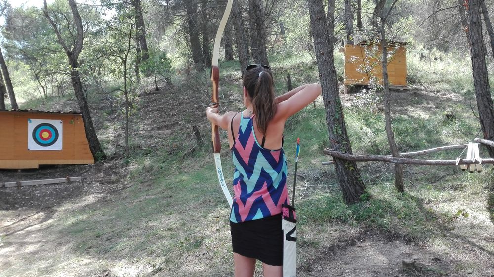 Initiation au tir à l'arc en pleine nature