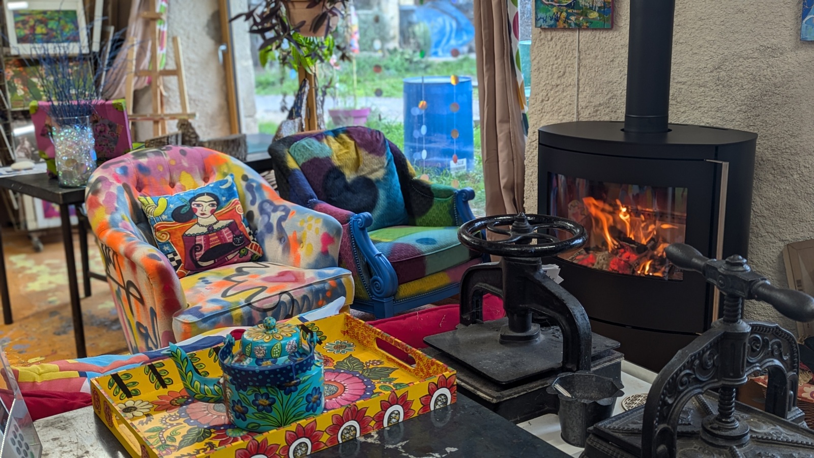 Portes ouvertes atelier « Noël » // Domaize