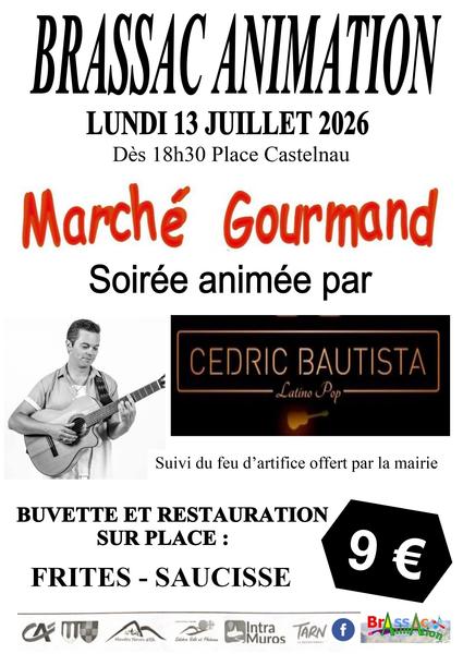 Marché gourmand, producteurs et artisanat