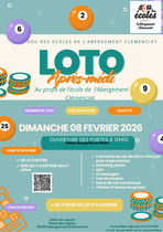 Loto du sou des écoles de l'Abergement Clémenciat