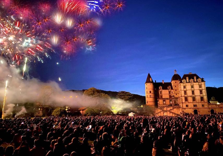 Feu d'artifice et bal de la fête nationale