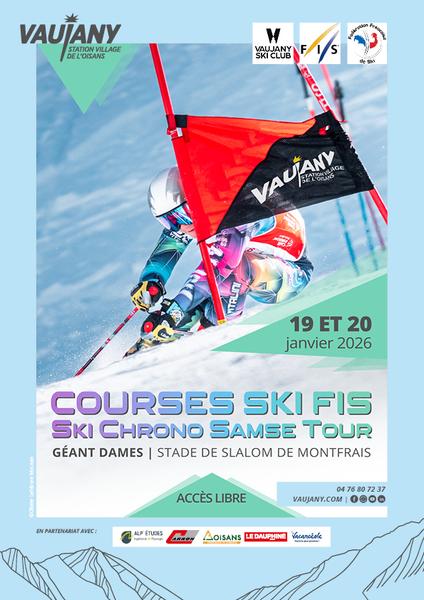 Course des ski FIS - Dames