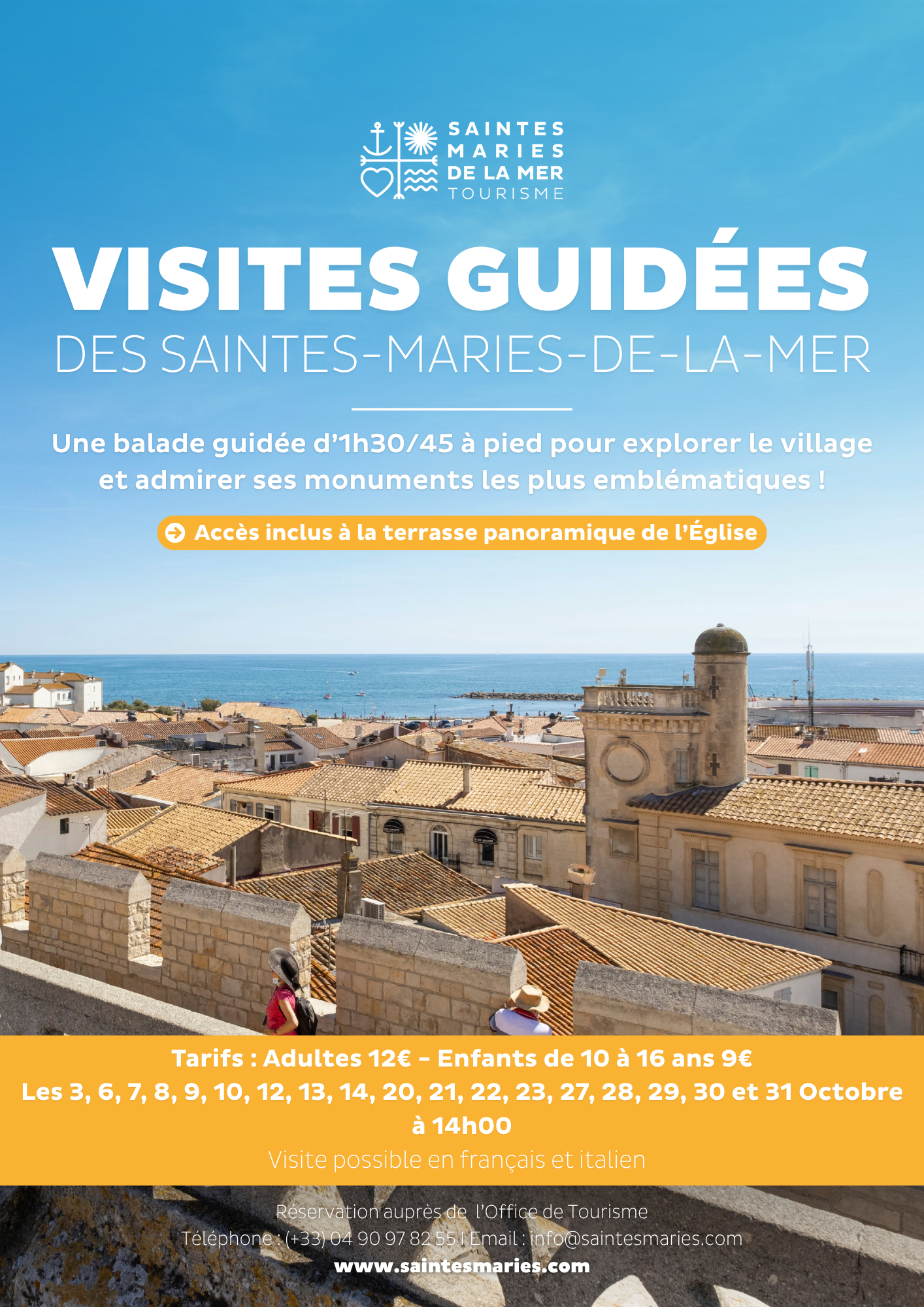 Visite guidée des Saintes-Maries-de-la-Mer