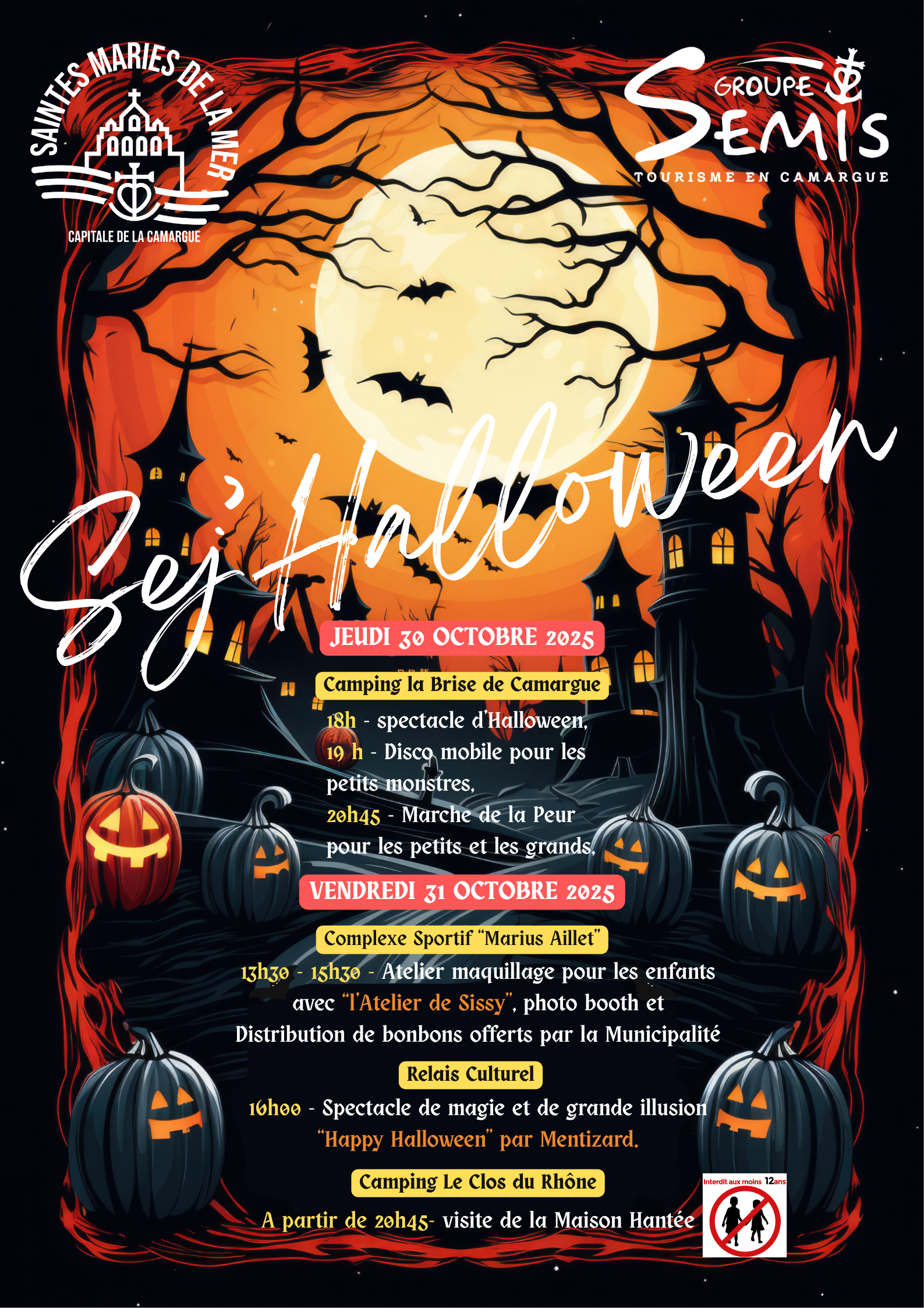 Sej’Halloween aux Saintes Maries