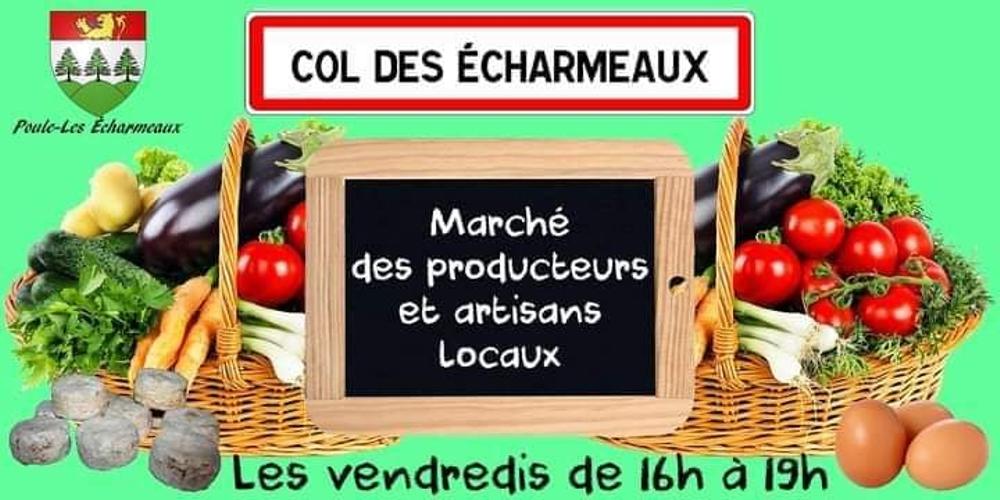 Marché col des Echarmeaux