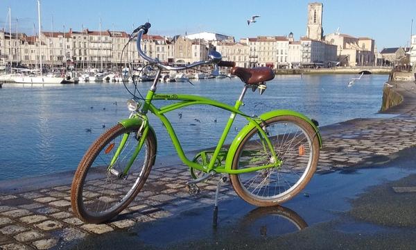 Beach vélo vert