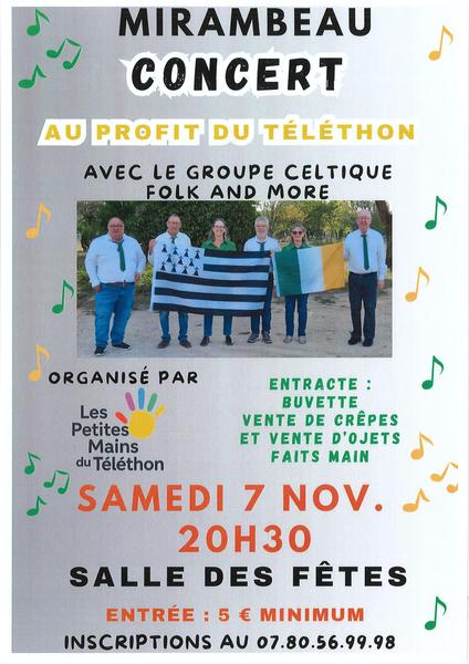 Concert au profit du Téléthon