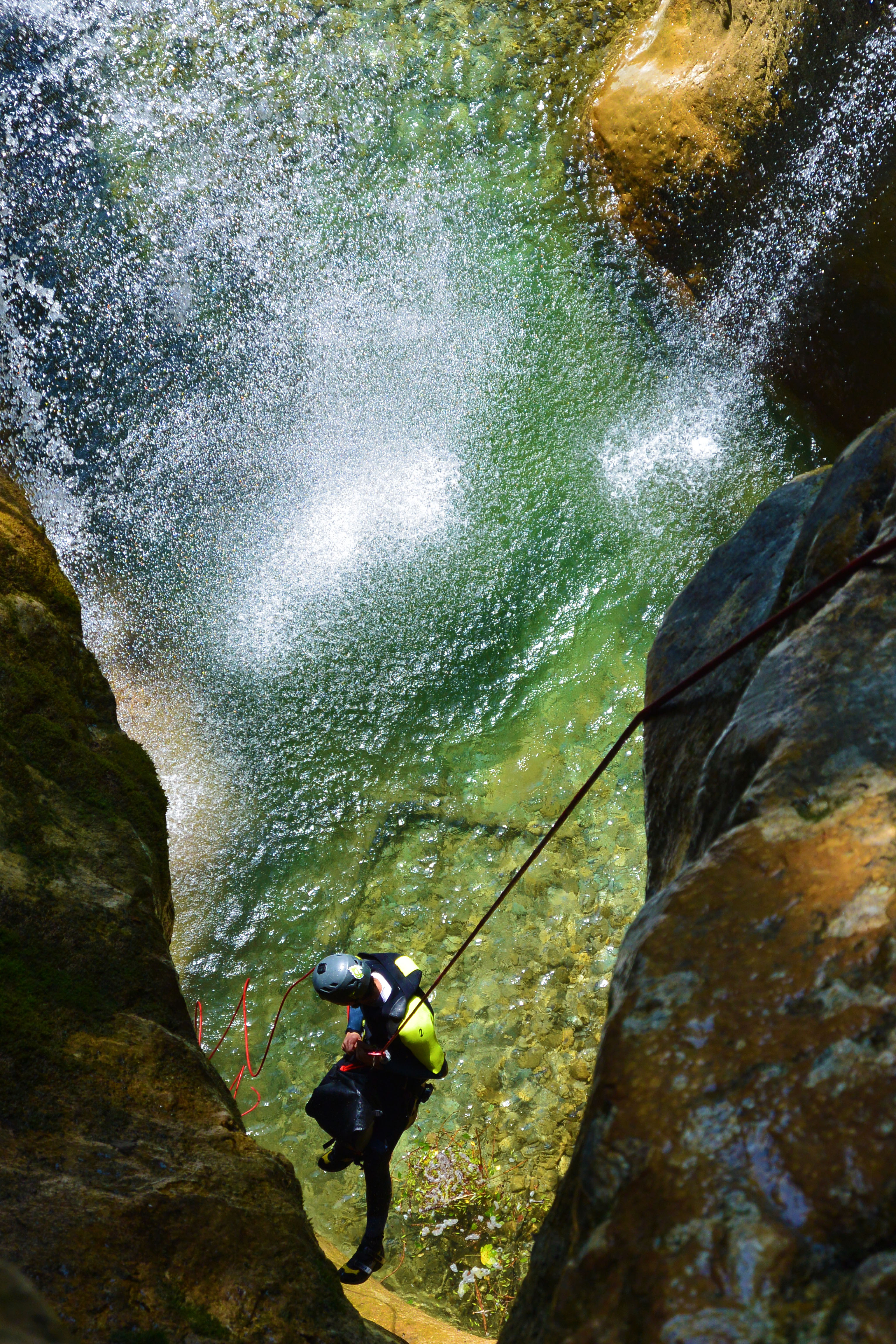 Canyoning Alloix avec Terra Nova