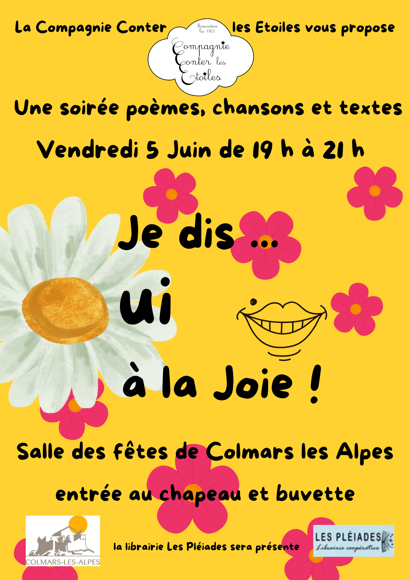 Je dis oui à la joie